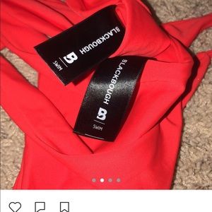 SOLD black bough bikini bottoms